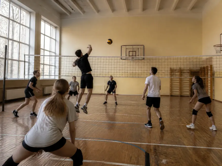 Спортивный зал колледжа