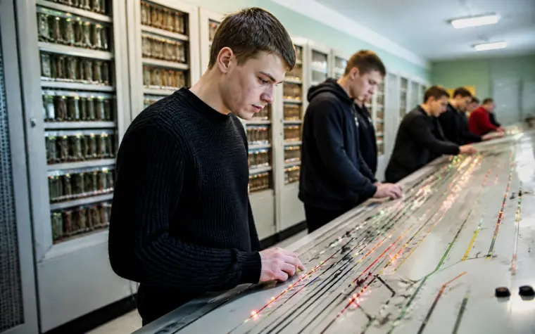 Пост управления железнодорожной автоматики